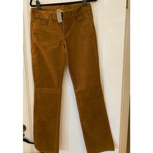 NWT J crew gold cords. Size 28r
